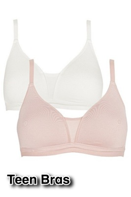 First & Teenage Bras