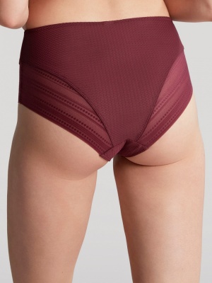 Panache Serene Deep Brief - Dark Cherry