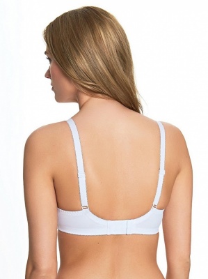 Royce Olivia Non-Wired Support Bra (Bilateral Pockets) - White