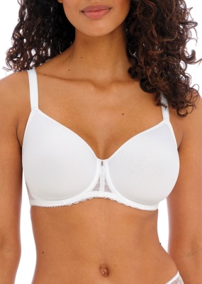 Freya Signature Moulded Spacer Bra - White