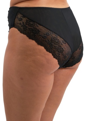 Elomi Morgan High Leg Brief - Snow Leopard