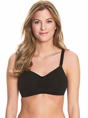 Royce Blossom Non Wired Comfort Bra - Black