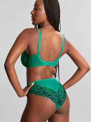 Panache Envy Balcony Bra - Emerald Leopard