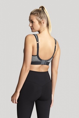 Panache Sport Non-Wired Sports Bra - Charcoal Marl