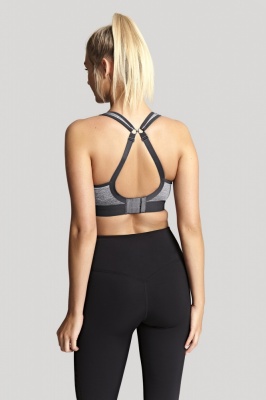 Panache Sport Non-Wired Sports Bra - Charcoal Marl