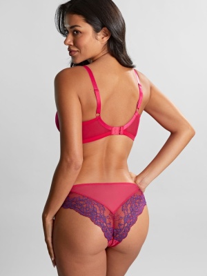 Panache Ana Plunge Bra - Orchid/Indigo