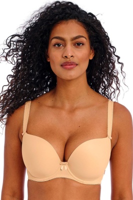 Freya Deco Moulded Plunge Bra - Nude