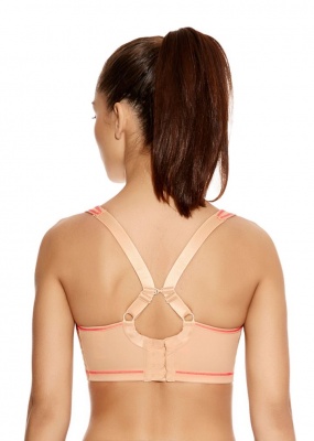 Freya Active Sonic Underwired Moulded Sports Bra - Nude