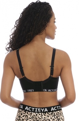 Freya Active Dynamic Soft Cup Sports Bra - Pure Leopard Black