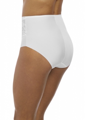 Fantasie Illusion High Waist Brief - White