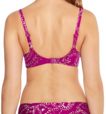 Fantasie Bora Bora Padded Balcony Bikini Top - Amethyst