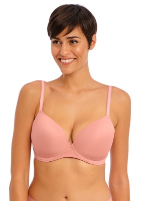 Freya Undetected Moulded T-Shirt Bra - Ash Rose