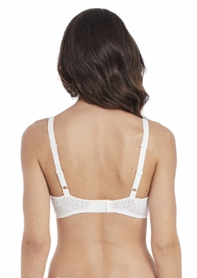 Wacoal Halo Lace Moulded Underwired Bra - Ivory