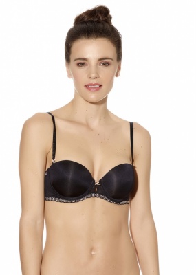 B.Tempt'd Faithfully Yours Strapless Push Up Bra - Night