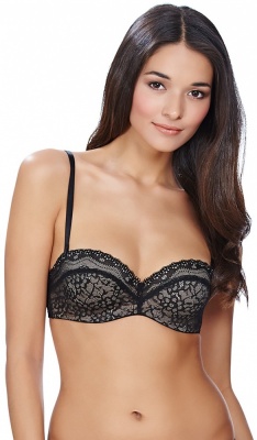 b.tempt'd b.enticing Strapless Bra - Night - 30DD