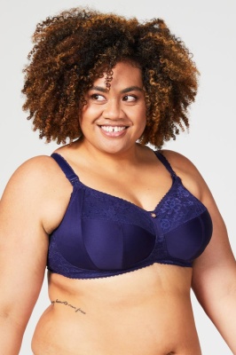 Cake Maternity Tea Full Cup Nursing Bra - Navy