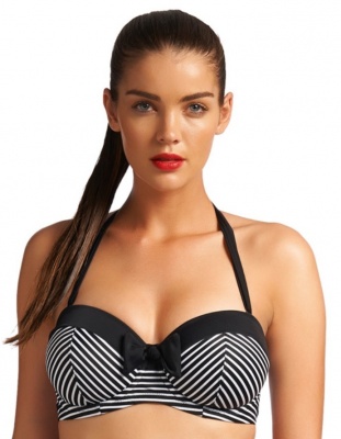 Freya Tootsie U/W Bandeau Bikini Top - Black