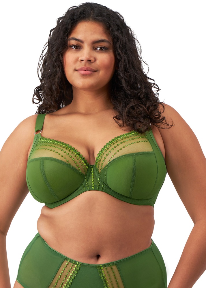 Elomi Matilda Underwired Plunge Bra - Jungle