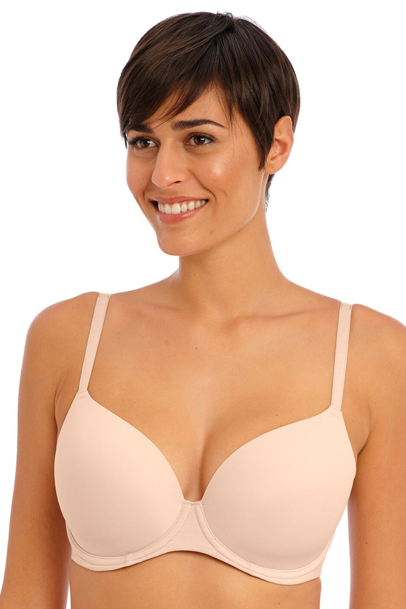 Freya Undetected Moulded T-Shirt Bra - Natural  Beige