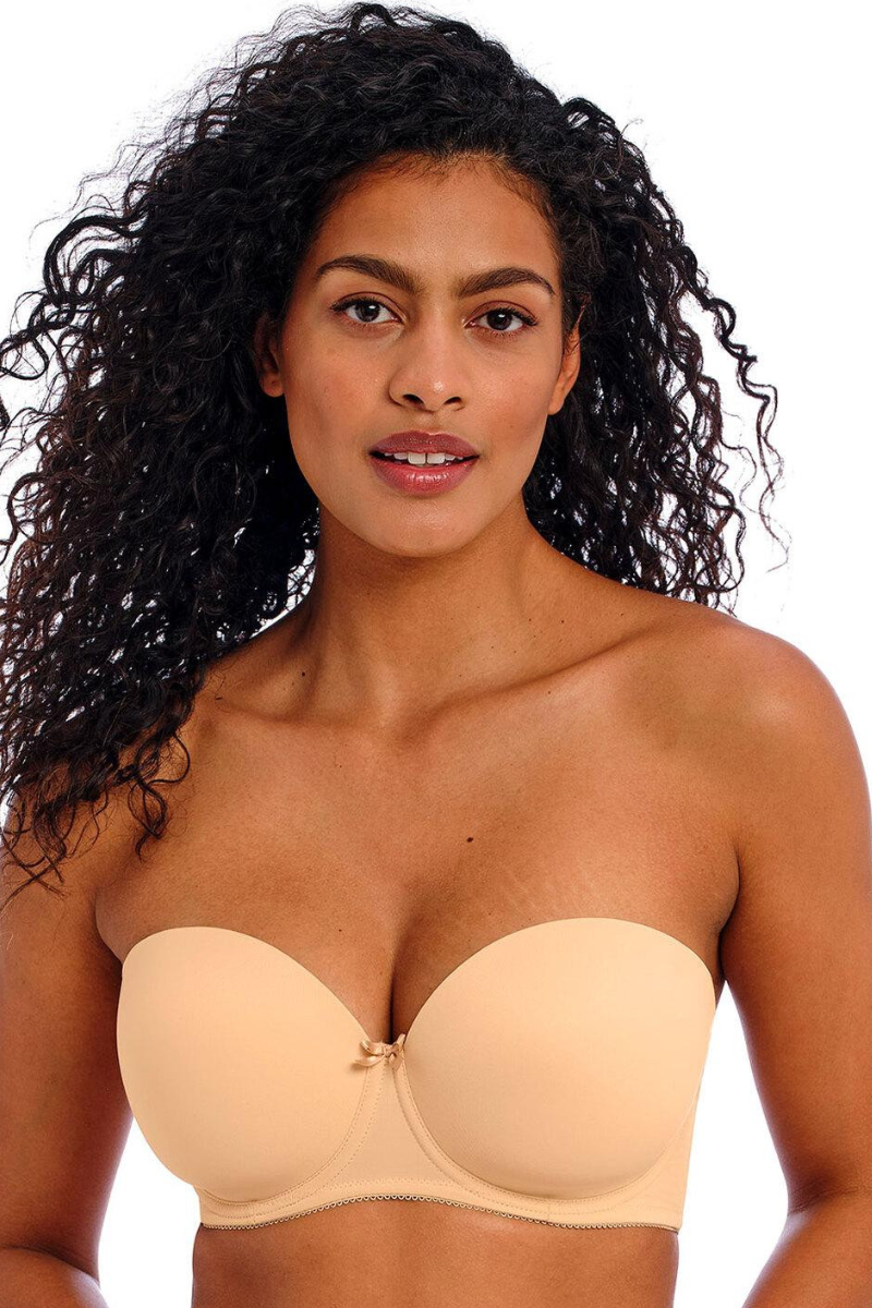 Freya Deco Moulded Strapless Bra - Nude