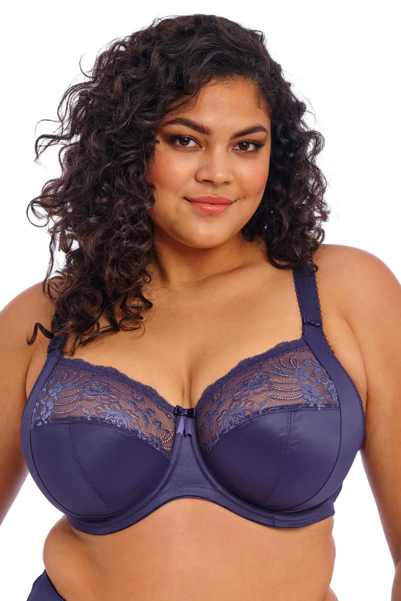 Elomi Morgan Underwired Banded Bra - Midnight