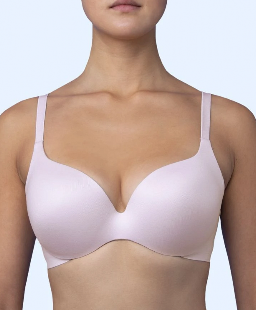 Royal Lounge Royal Fit T-shirt Bra - Peach Pink Available at The