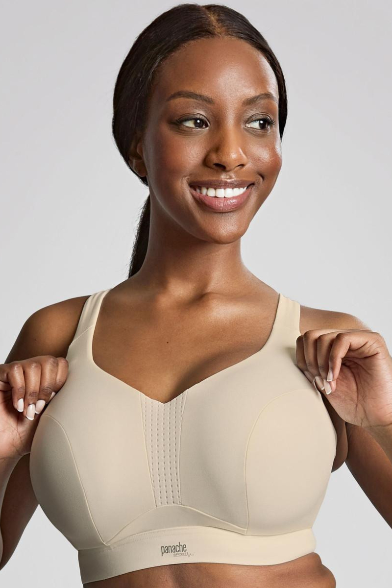 Panache Sport Endurance Non-Padded Sports Bra - Chalk