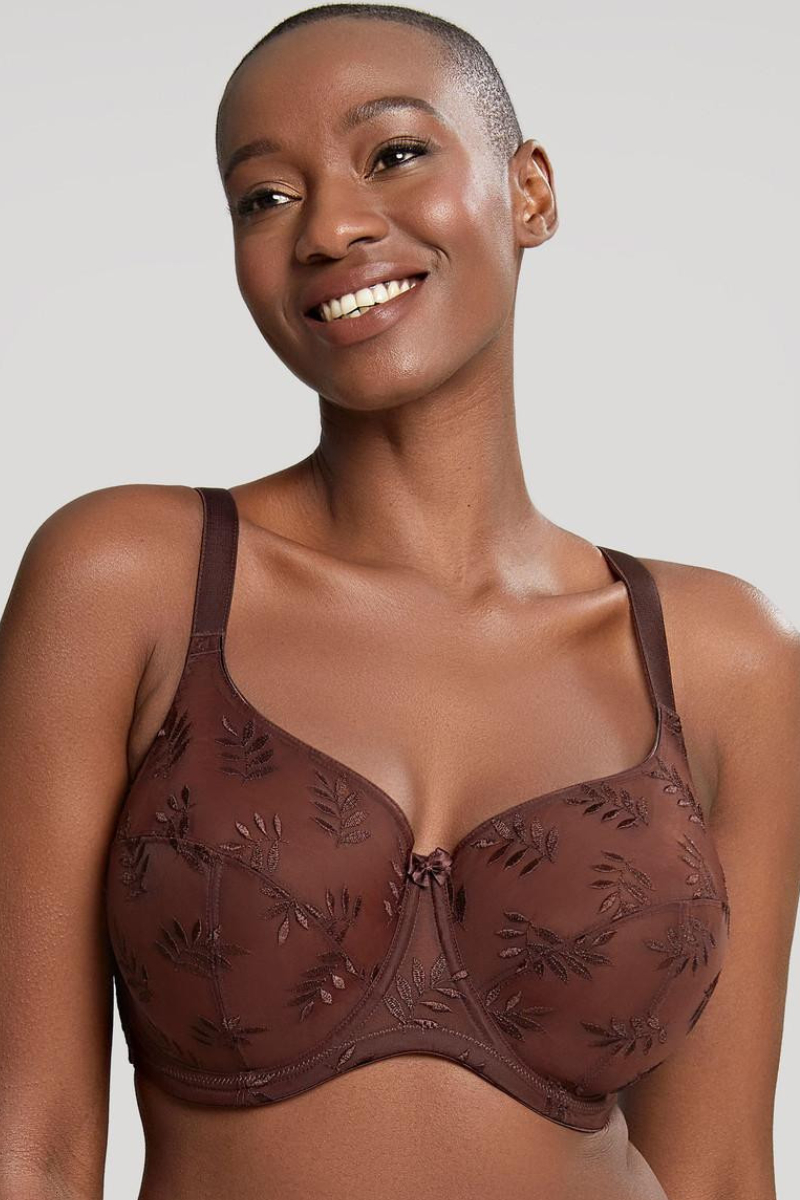 Panache Tango Underwired Balcony Bra - Nutmeg