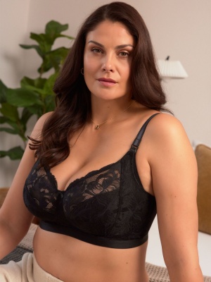 Panache Naomi Nursing Bra - Black