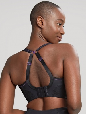 Panache Sport Non-Wired Sports Bra - Black