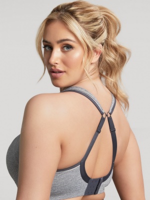 Panache Sculptresse Underwired Sports Bra - Charcoal Marl